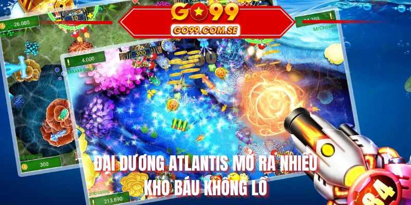 Đại dương Atlantis mở ra nhiều kho báu khổng lồ